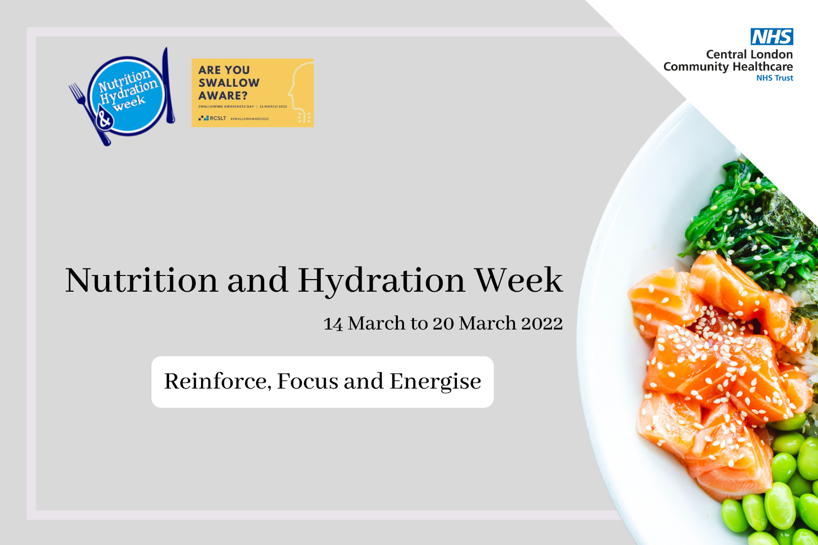 CLCH embraces Nutrition and Hydration Week and Swallowing Awareness Day